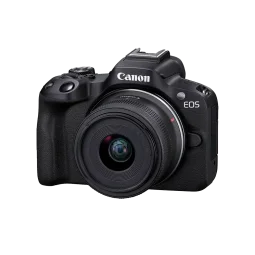 Бездзеркальний фотоапарат Canon EOS R50 kit RF-S 18-45mm IS STM Black (5811C033)