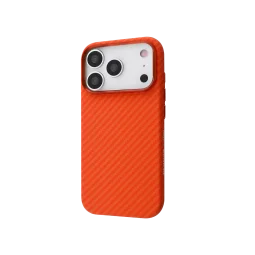 Чохол для Apple iPhone 17 Pro Proove Gleam Case (orange fiber)