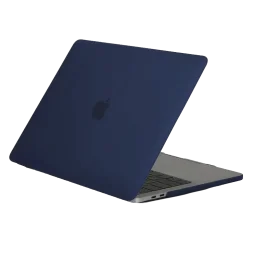 Чехол-накладка пластиковый Apple Macbook Air 13,6 HardShell Navy blue matte/темно синій матовий