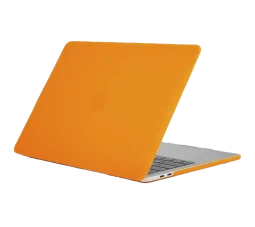 Чехол-накладка пластиковый Apple Macbook Air 13,6 HardShell Orange matte/помаранчево матовий