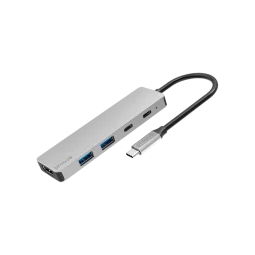 HUB Type-C Proove Iron Link 5 in 1 (2*Type-C + 2*USB3.0 + HDMI)