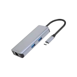 HUB Type-C Proove Iron Link 6 in 1 (2*USB3.0 + SD/TF + RJ45 + HDMI)