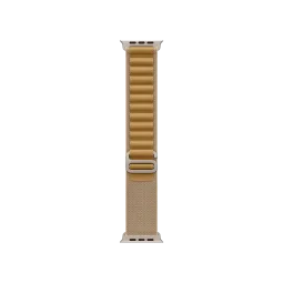 Ремешок Apple Alpine Loop Tan - Natural Titanium Finish для Watch 44/45/46/49mm - Medium (MXN23)