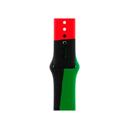 Ремешок Apple Black Unity Sport Band (MJ4W3) для Watch 42/44mm