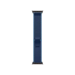 Ремешок Apple Blue/Bright Blue Trail Loop - Black Titanium Finish для Watch 44/45/46/49mm - S/M (MG9Q4)
