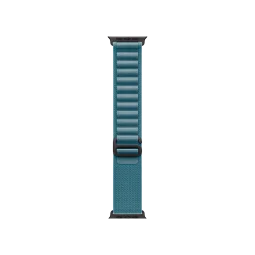 Ремешок Apple Light Blue Alpine Loop - Black Titanium Finish для Watch 44/45/46/49mm - Medium (MG9L4)