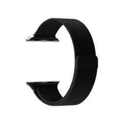 Ремешок для Apple Watch 38/40/41/42mm Milanese series Monblan Black/чорний