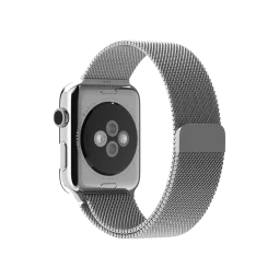 Ремешок для Apple Watch 38/40/41/42mm Milanese series Monblan Silver/сріблястий