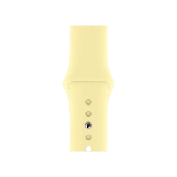 Ремінець для Apple Watch 38/40/41mm Sport Band Copy Mellow Yellow/мяко жовтий