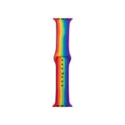 Ремешок для Apple Watch 38/40/41mm Sport Band Copy Rainbow/веселковий