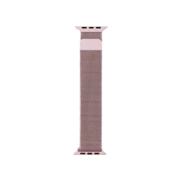 Ремешок для Apple Watch 38/40mm Milanese Loop Clip Series Copy Rose gold/рожеве золото