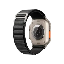 Ремешок для Apple Watch 42/44/45/49mm Alpine Loop Spigen Black/чорний