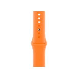 Ремешок для Apple Watch 42/44/45/49mm Silicone Band Orange/помаранчевий