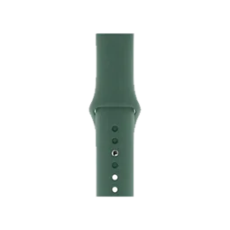 Ремешок для Apple Watch 42/44/45/49mm Silicone Band Pine Green/сосновий зелений