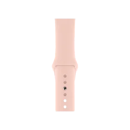 Ремешок для Apple Watch 42/44/45/49mm Silicone Band Pink Sand/рожевий пісок