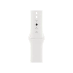 Ремешок для Apple Watch 42/44/45/49mm Silicone Band White/білий