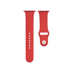 Ремешок для Apple Watch 42/44/45/49mm Sport Band Copy Red/червоний
