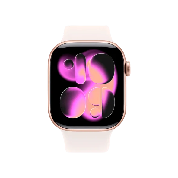 Смарт-часы Apple Watch Series 11 GPS + Cellular 46mm Rose Gold Al. Case w. Light Blush Sport Band M/L (MFCJ4) | магазин Apple Grokholsky.com — Фото 2