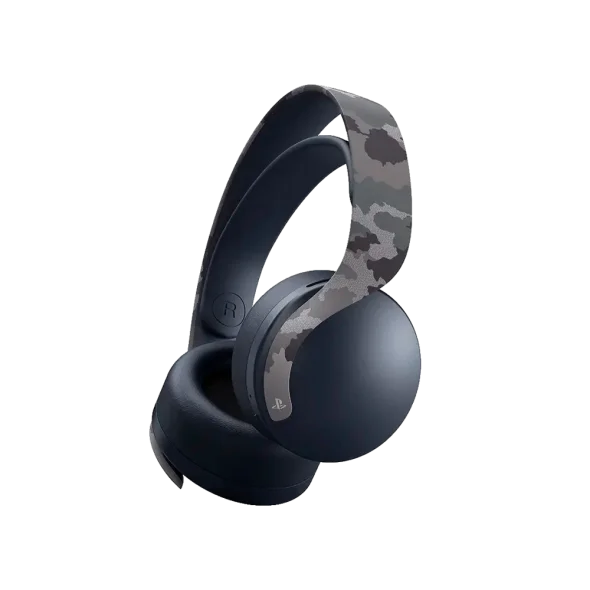 Наушники с микрофоном Sony Pulse 3D Wireless Headset Gray Camouflage (9406990) | магазин Apple Grokholsky.com — Фото 1