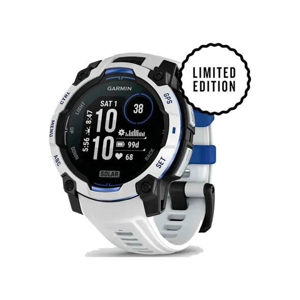 Смарт-часы Garmin Instinct 3 45mm Solar Whitestone with Whitestone Band (010-02934-03) | магазин Apple Grokholsky.com — Фото 1