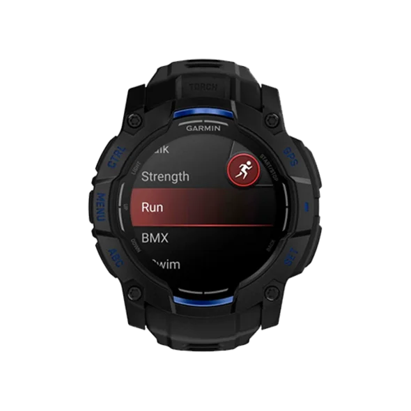 Смарт-часы Garmin Instinct 3 50mm AMOLED Black with Black Band (010-03020-03) | магазин Apple Grokholsky.com — Фото 2