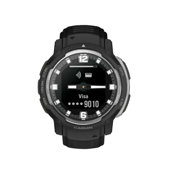 Смарт-часы Garmin Instinct Crossover - Standard Edition Black (010-02730-13/03) | магазин Apple Grokholsky.com — Фото 2