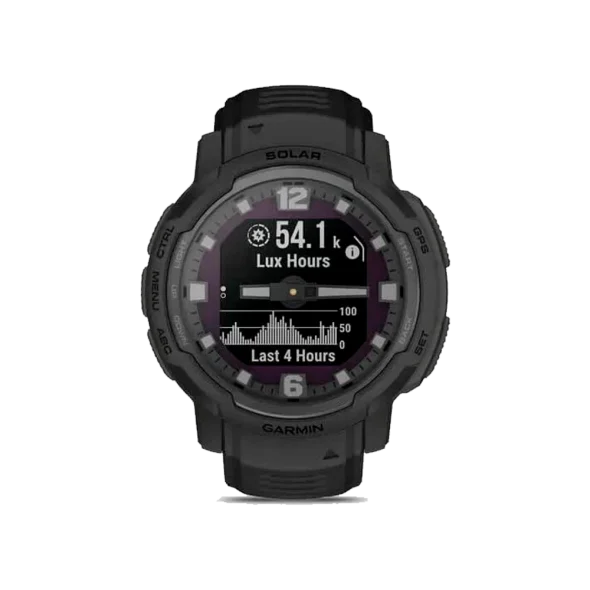Смарт-годинник Garmin Instinct Crossover Solar - Tactical Edition Black (010-02730-10/00) | магазин Apple Grokholsky.com — Фото 2