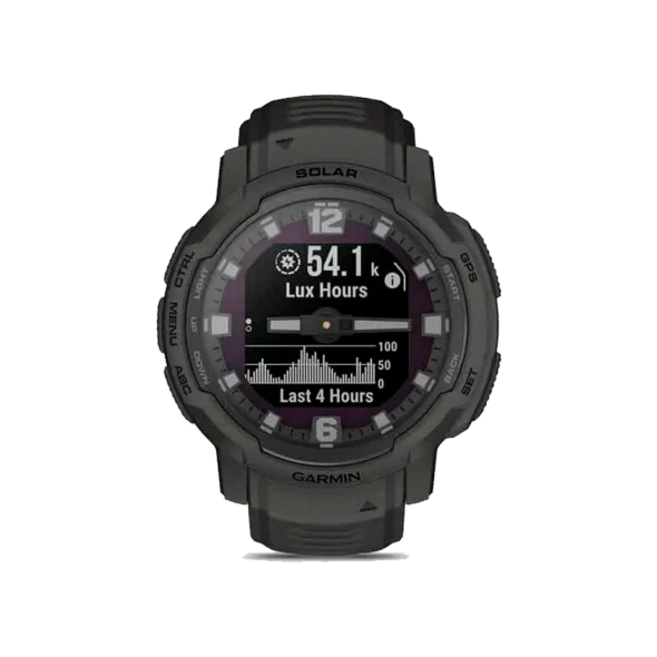 Смарт-часы Garmin Instinct Crossover Solar Graphite (010-02730-11/01) | магазин Apple Grokholsky.com — Фото 2