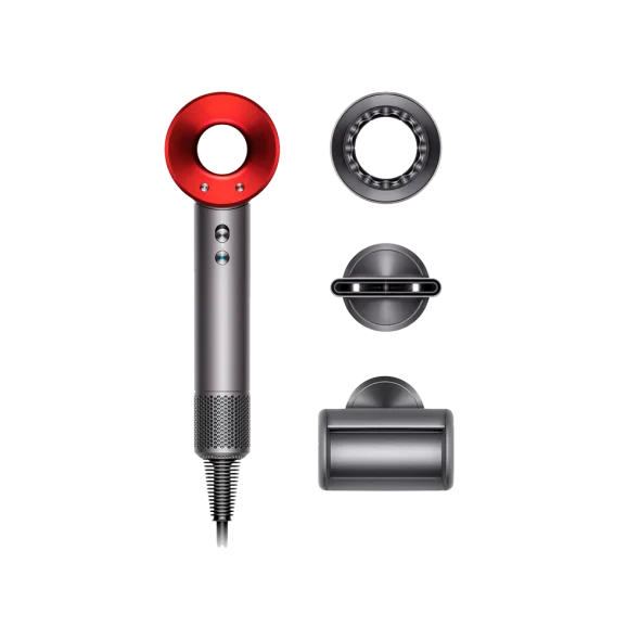Фен Dyson HD08 Supersonic Nickel/Red (565266-01) | магазин Apple Grokholsky.com — Фото 1