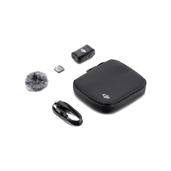 Передавач радіосистеми DJI Mic 2 Transmitter Shadow Black (CP.RN.00000328.01) | магазин Apple Grokholsky.com — Фото 3