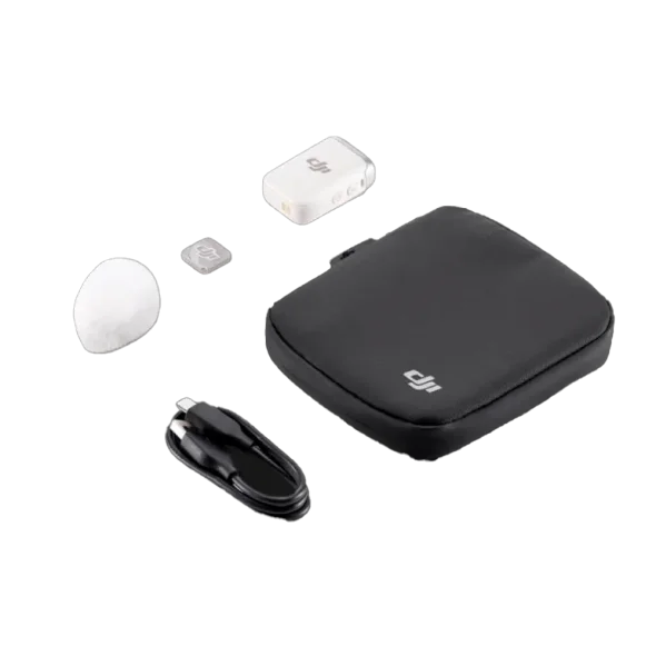 Передавач радіосистеми DJI Mic 2 Transmitter Pearl White (CP.RN.00000329.01) | магазин Apple Grokholsky.com — Фото 3