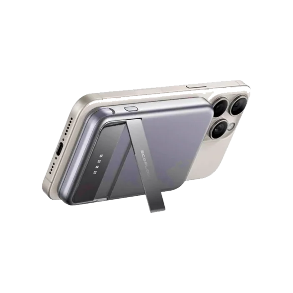 Зовнішній акумулятор (павербанк) EcoFlow RAPID Magnetic Power Bank 5000mAh Silver (EF-RAPID5000-EU) | магазин Apple Grokholsky.com — Фото 3