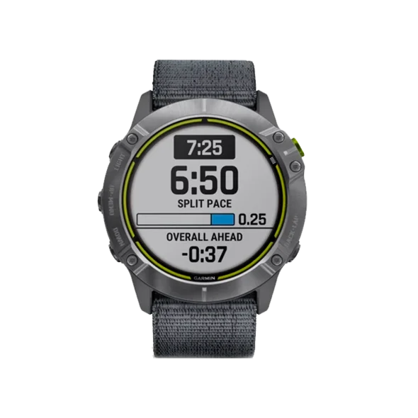 Смарт-годинник Garmin Enduro Steel with Gray UltraFit Nylon Strap (010-02408-00/10) | магазин Apple Grokholsky.com — Фото 3