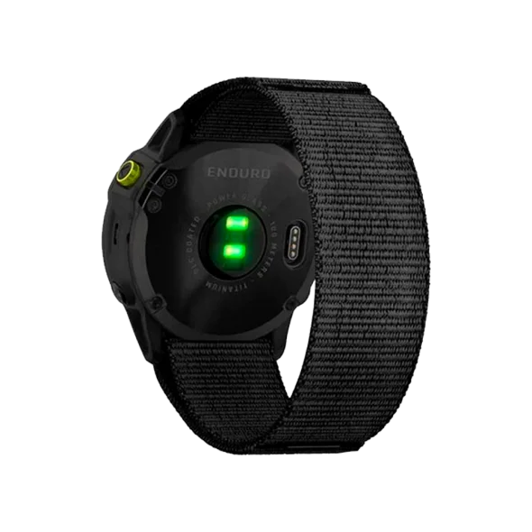 Смарт-годинник Garmin Enduro Carbon Gray Titanium with Black UltraFit Nylon Strap (010-02408-01/11) | магазин Apple Grokholsky.com — Фото 2