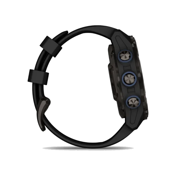 Смарт-часы Garmin Descent Mk3i – 43 mm Carbon Gray DLC Titanium w. Black Silicone Band (010-02753-10/11) | магазин Apple Grokholsky.com — Фото 2