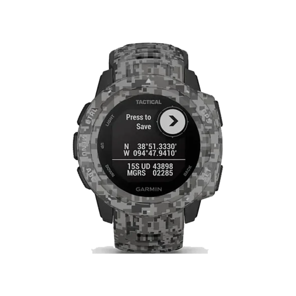 Смарт-часы Garmin Instinct Tactical Edition Outdoor GPS Watch Camo Graphite (010-02064-C4) | магазин Apple Grokholsky.com — Фото 3