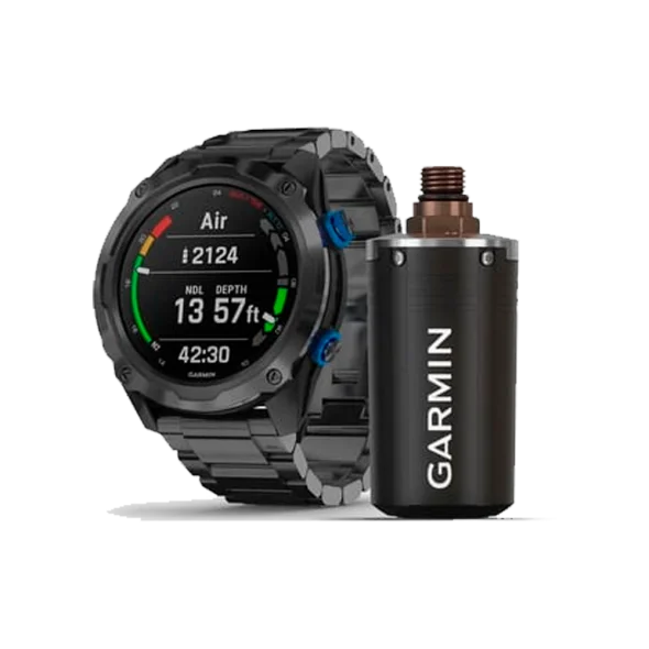 Смарт-годинник Garmin Descent Mk2i Bundle Titanium Carbon Grey w. Titanium Band w. Descent T1 (010-02132-12) | магазин Apple Grokholsky.com — Фото 1