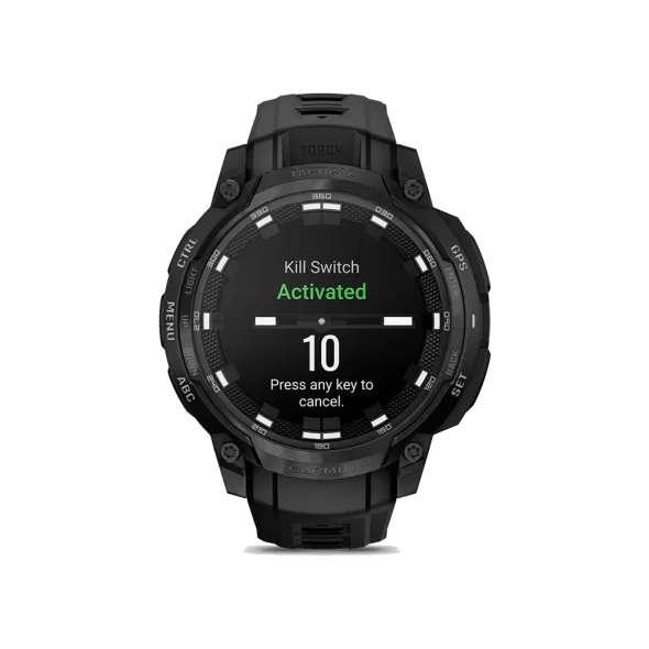 Смарт-часы Garmin Instinct Crossover AMOLED Tactical Edition Black (010-03398-02) | магазин Apple Grokholsky.com — Фото 3