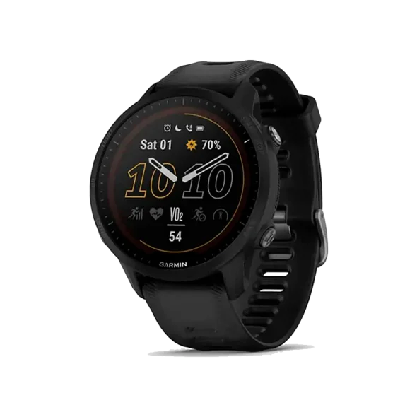 Смарт-часы Garmin Forerunner 955 Solar Black (010-02638-00/20/H0) | магазин Apple Grokholsky.com — Фото 1