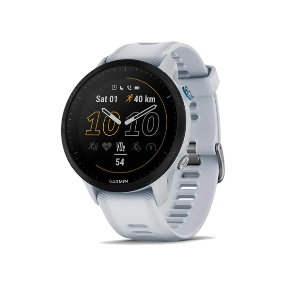 Смарт-часы Garmin Forerunner 955 Whitestone (010-02638-11/31/J1) | магазин Apple Grokholsky.com — Фото 1