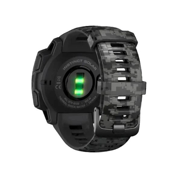 Смарт-часы Garmin Instinct Solar Graphite Camo (010-02293-05/010-02293-15) | магазин Apple Grokholsky.com — Фото 2