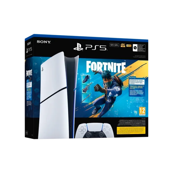 Стаціонарна ігрова приставка Sony PlayStation 5 Slim Digital Edition Fortnite Flowering Chaos Bundle 825GB (1000049851) | магазин Apple Grokholsky.com — Фото 1