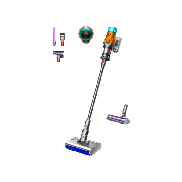 Пилосос Dyson V12s Detect Slim Submarine Yellow/Nickel (485350-01) | магазин Apple Grokholsky.com — Фото 1