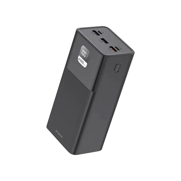 Зовнішній акумулятор Power bank Proove Giant 100W 40000mAh black | магазин Apple Grokholsky.com — Фото 1