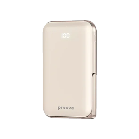 Зовнішній акумулятор Power bank Proove Knight 20W 10000mAh (Beige) | магазин Apple Grokholsky.com — Фото 3