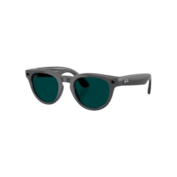 Смарт-окуляри Ray-Ban Meta Headliner Gen 2 St.Shiny AsteroidGrey Frame/Clear to Emerald Transit.Lens (RW4013 6702CE 50-23) | магазин Apple Grokholsky.com — Фото 1