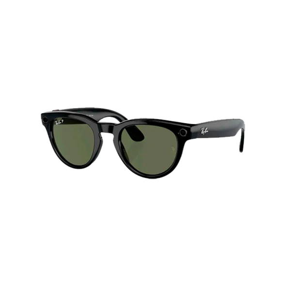 Смарт-очки Ray-Ban Meta Headliner Gen 2 Standard Shiny Black Frame / G-15 Green Lenses (RW4013 601/71 50-23) | магазин Apple Grokholsky.com — Фото 1
