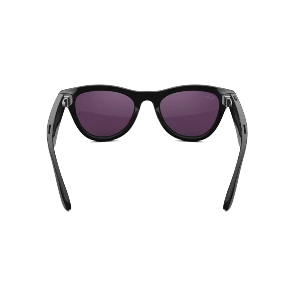 Смарт-очки Ray-Ban Meta Skyler Gen 2 St. Shiny Black Frame/Clear to Amethyst Transitions Lenses (RW4014 601/CH 52-20) | магазин Apple Grokholsky.com — Фото 2