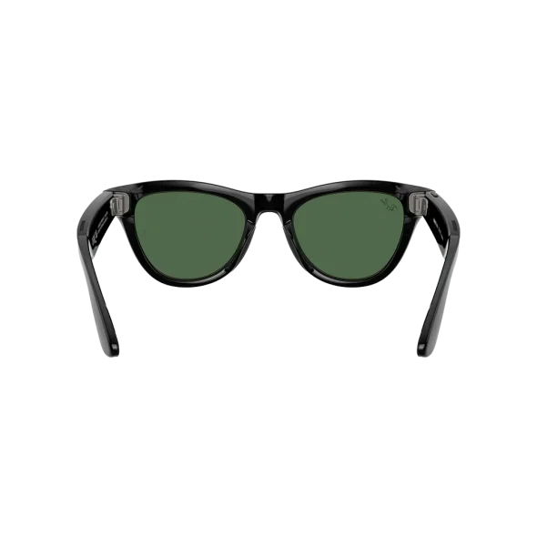 Смарт-окуляри Ray-Ban Meta Skyler Gen 2 Standard Shiny Black Frame / G-15 Green Lenses (RW4014 601/71 52-20) | магазин Apple Grokholsky.com — Фото 2