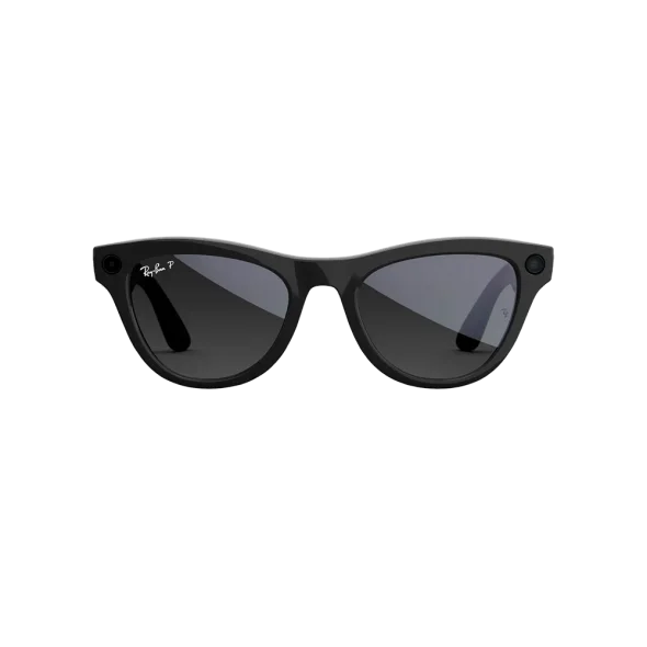 Смарт-окуляри Ray-Ban Meta Skyler Gen 2 Standard Shiny Black Frame / Gradient Graphite Lenses (RW4014 601/T3 52-20) | магазин Apple Grokholsky.com — Фото 3